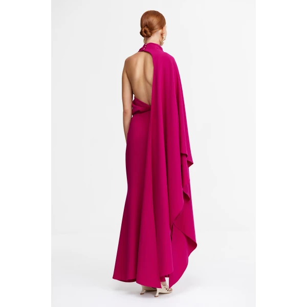 Acler Flintshire Maxi Dress in Violet, view 2