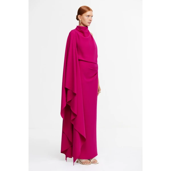 Acler Flintshire Maxi Dress in Violet, view 3