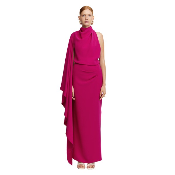 Acler Flintshire Maxi Dress in Violet