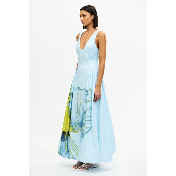 Acler Flosh Maxi Dress in Dayflower, view 2