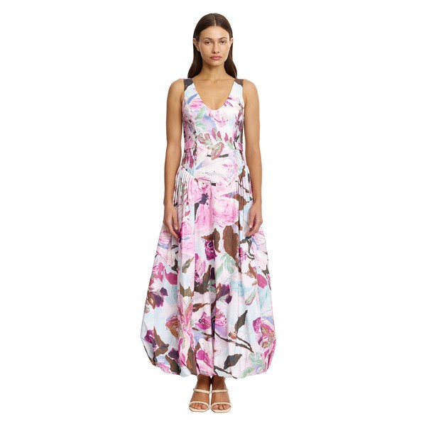 Acler Flosh Maxi Dress in Wild Wisteria