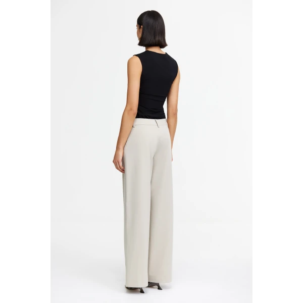 Acler Folie Pant in Light Pewter, view 3