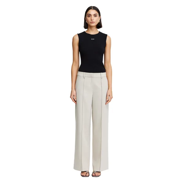 Acler Folie Pant in Light Pewter