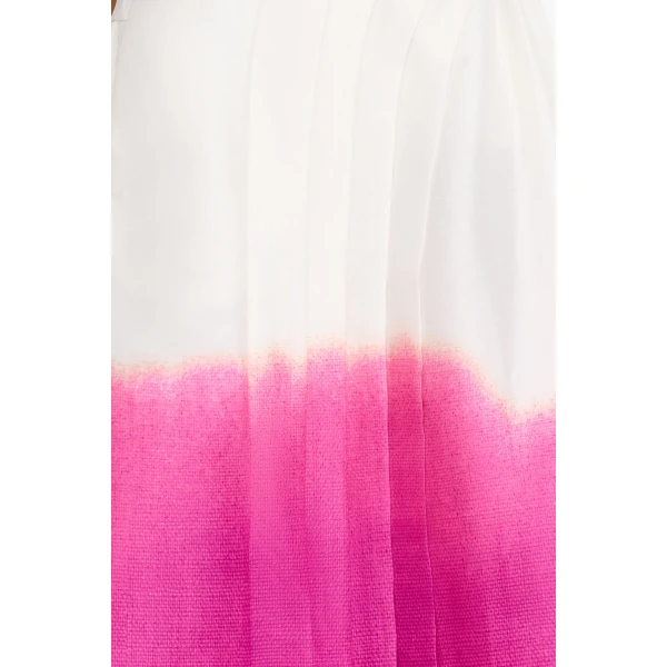 Acler Freston Skirt in Violet Landscape, view 4