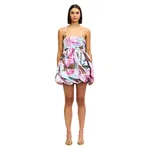 Acler Frian Mini Dress in Wild Wisteria