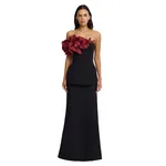 Acler Garlands Maxi Skirt in Black