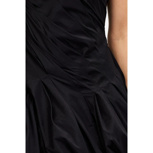Acler Gerrans Mini Dress in Black, view 4