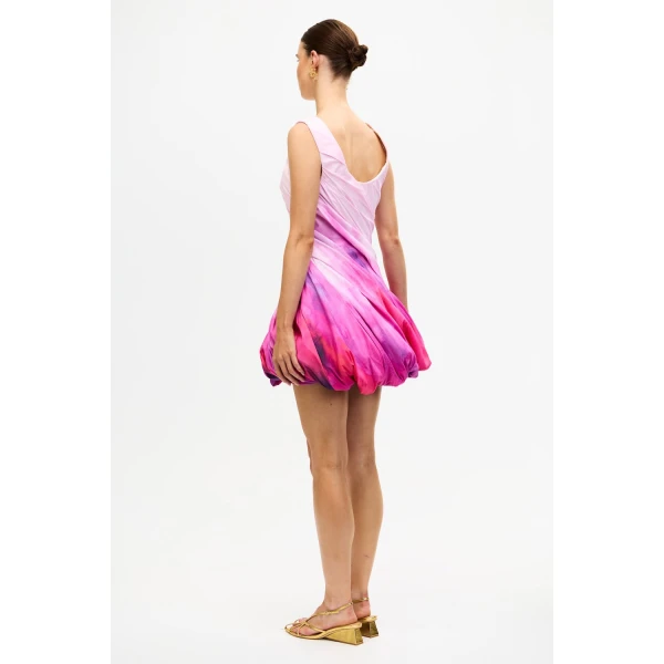 Acler Gerrans Mini Dress in Lavender Sunset, view 3
