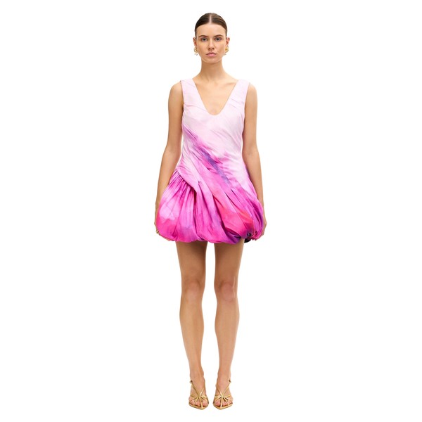 Acler Gerrans Mini Dress in Lavender Sunset