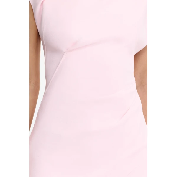 Acler Girsby Maxi Dress in Powder Pink, view 4