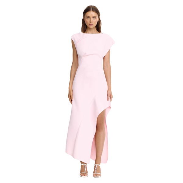 Acler Girsby Maxi Dress in Powder Pink