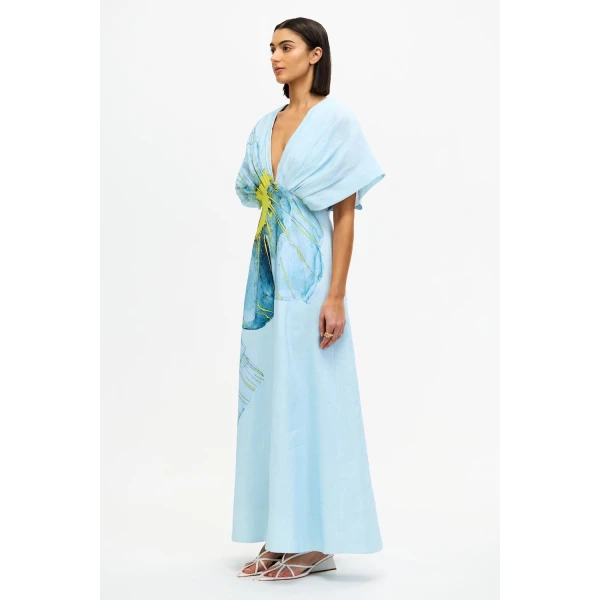 Acler Glamorgan Maxi Dress in Dayflower, view 2