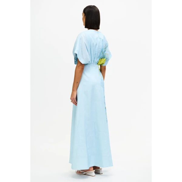 Acler Glamorgan Maxi Dress in Dayflower, view 3