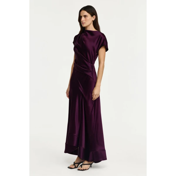 Acler Glatton Maxi Dress in Fig, view 2