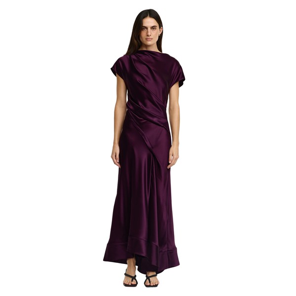 Acler Glatton Maxi Dress in Fig