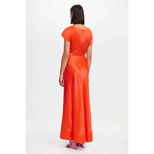 Acler Glatton Maxi Dress in Rosso, view 3