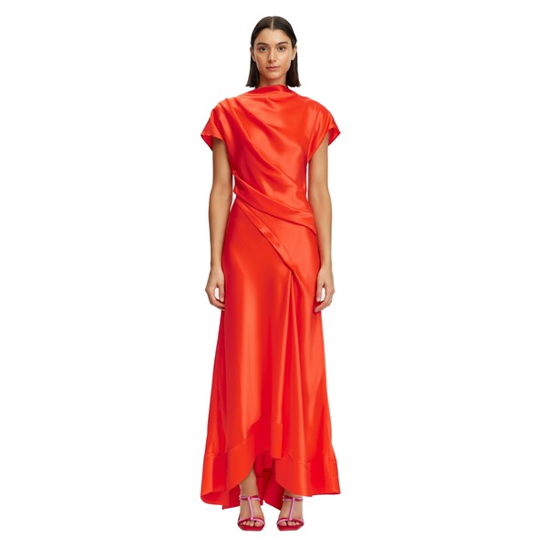 Acler Glatton Maxi Dress in Rosso