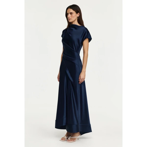 Acler Glatton Maxi Dress in Sapphire, view 2