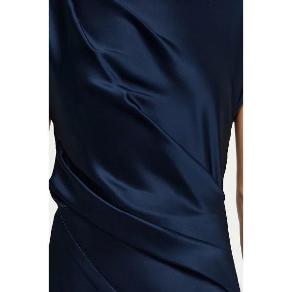 Acler Glatton Maxi Dress in Sapphire, view 4