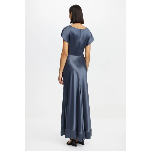 Acler Glatton Maxi Dress in Slate, view 3