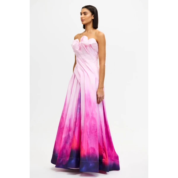 Acler Greenholm Maxi Dress in Lavender Sunset, view 2