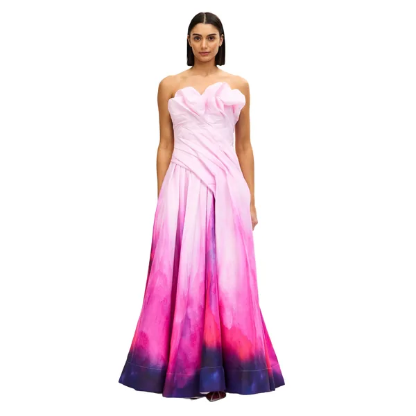 Acler Greenholm Maxi Dress in Lavender Sunset