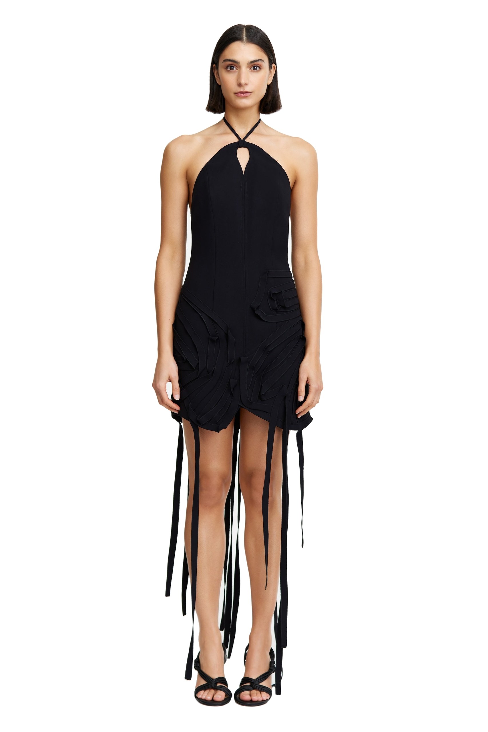 Acler Grovehill Mini Dress in Black, Black Dresses