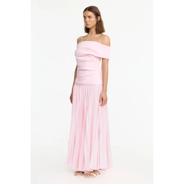 Acler Haileypark Maxi Dress in Powder Pink, view 2