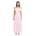 Acler Haileypark Maxi Dress in Powder Pink