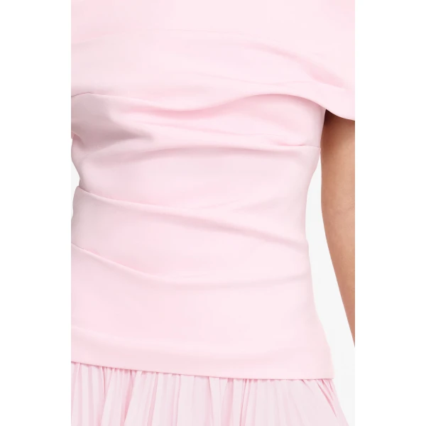 Acler Haileypark Maxi Dress in Powder Pink, view 4