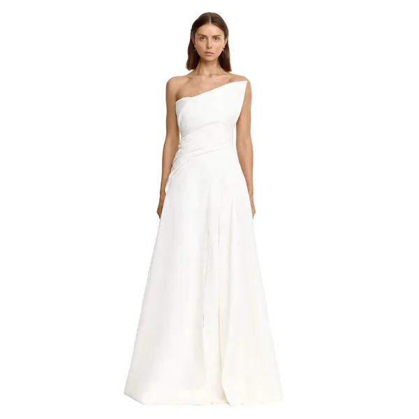 Acler Harpley Maxi Dress in Ivory