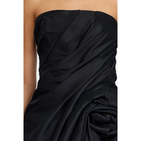 Acler Hawford Mini Dress in Black, view 4
