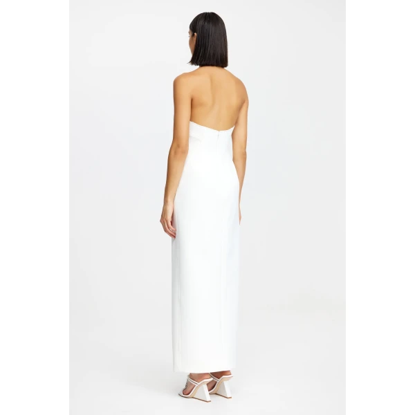 Acler Hawick Maxi Dress in Ivory, view 3