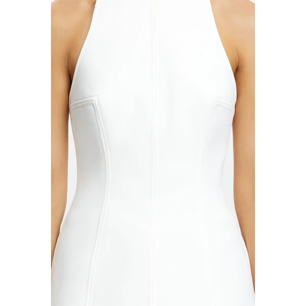 Acler Hawick Top in Ivory, view 4