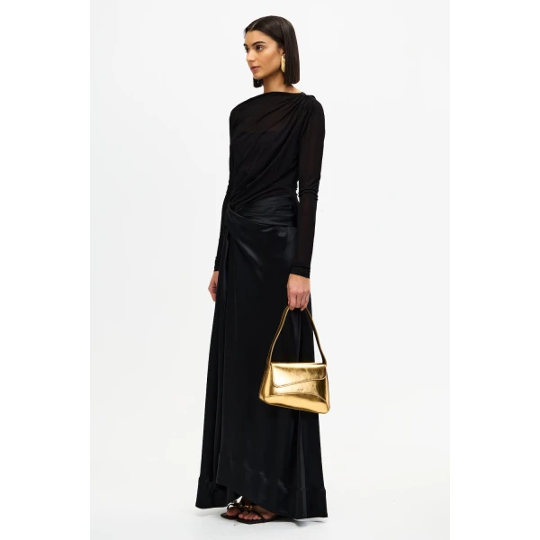 Acler Hertfordshire Maxi Dress in Black, view 2