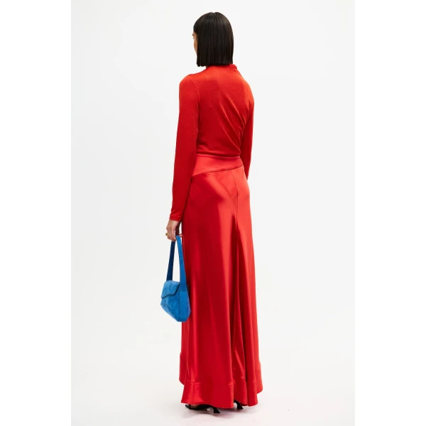 Acler Hertfordshire Maxi Dress in Cherry, view 3