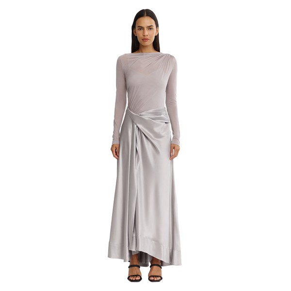 Acler Hertfordshire Maxi Dress in Dove