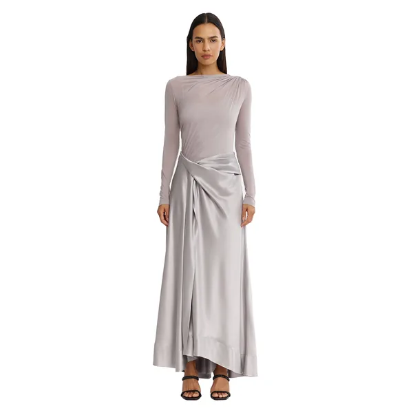 Acler Hertfordshire Maxi Dress in Dove