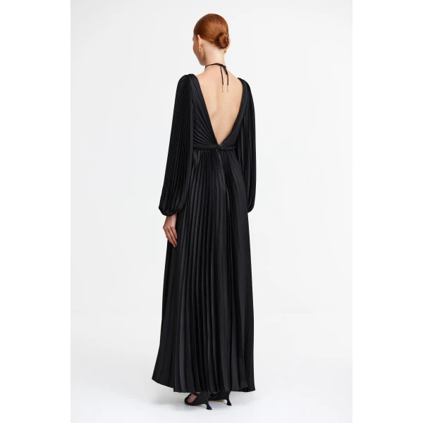 Acler Hillsmin Maxi Dress in Black, view 3