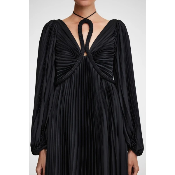 Acler Hillsmin Maxi Dress in Black, view 4