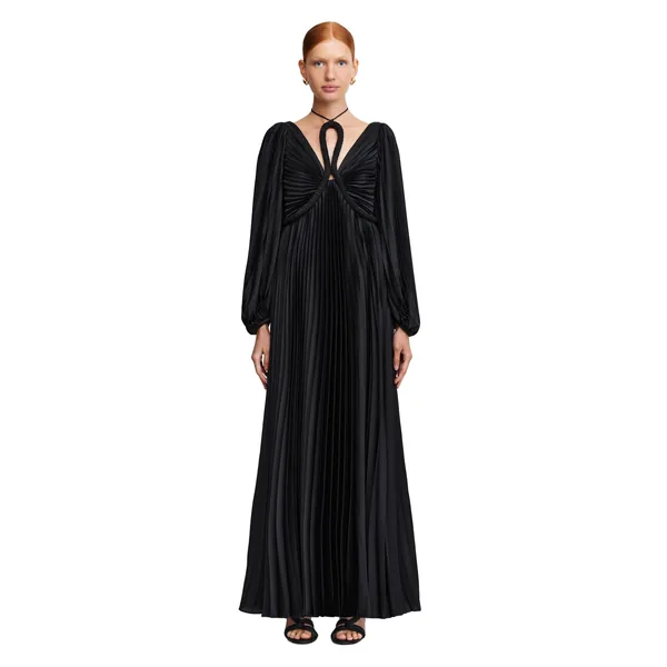 Acler Hillsmin Maxi Dress in Black