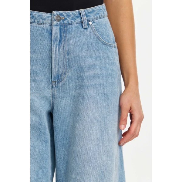 Acler Hinckley Jean in Blue Rinse, view 4