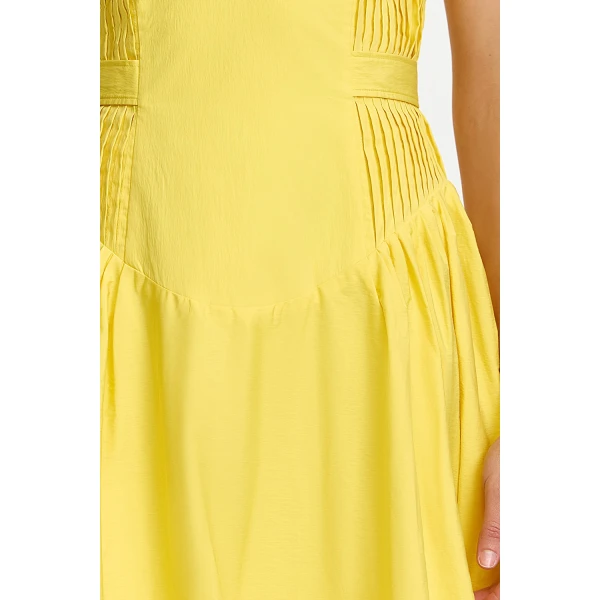 Acler Horedon Maxi Dress in Daffodil, view 4