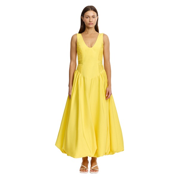 Acler Horedon Maxi Dress in Daffodil