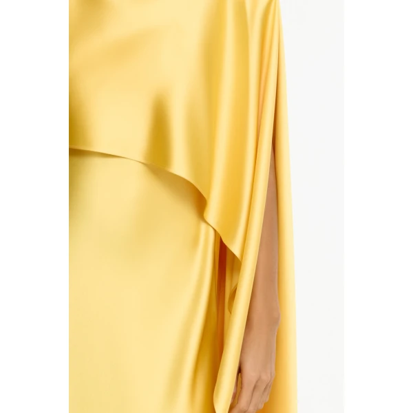 Acler Humfield Maxi Dress in Bright Amber, view 4