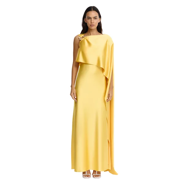 Acler Humfield Maxi Dress in Bright Amber