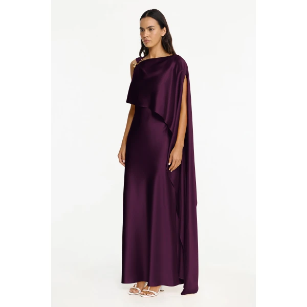 Acler Humfield Maxi Dress in Fig, view 2