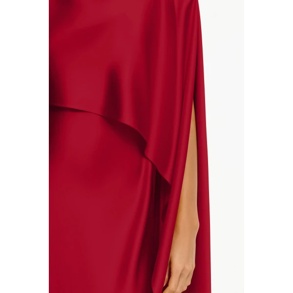 Acler Humfield Maxi Dress in Garnet, view 4