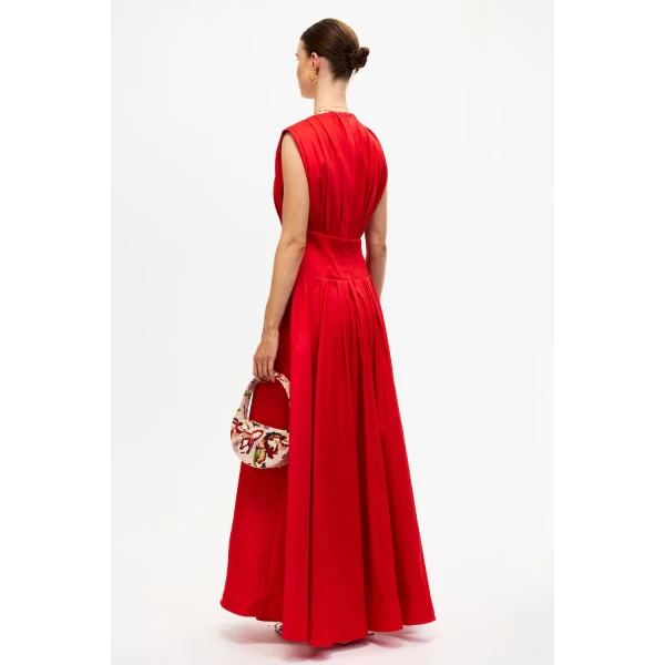 Acler Innoxhill Maxi Dress in Cherry, view 3