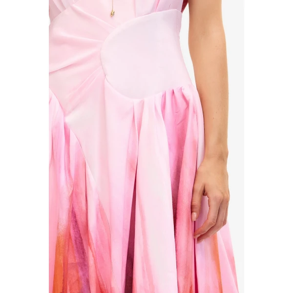 Acler Innoxhill Maxi Dress in Mimosa Sunrise, view 4